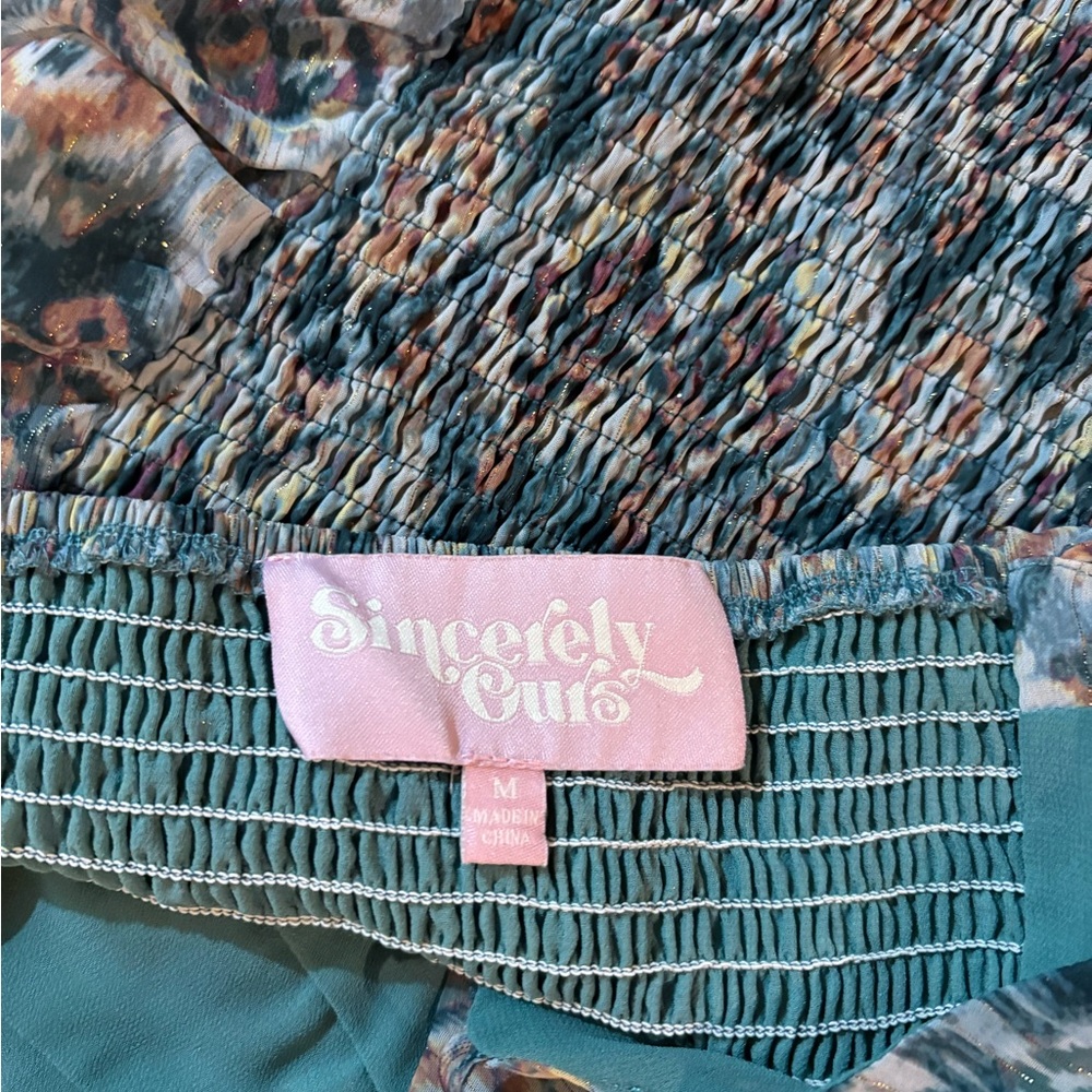 Sincerely Jules Multicolor Ruched Dress - Picture 3 of 3
